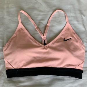 Nike Indy Sports Bra Peach (Dri-FIT)